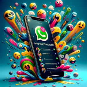 WhatsApp'taki çıkartmalarla kendinizi ifade edin!